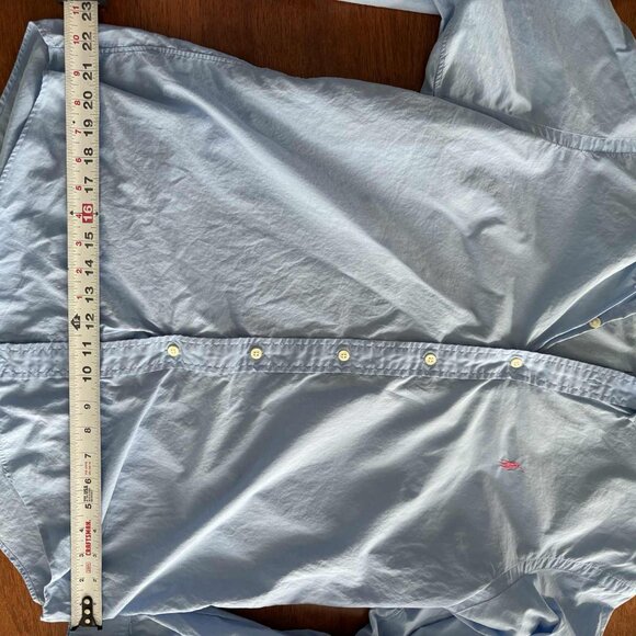 Ralph Lauren Classic Fit Button-Down Shirt Blue Size L - Picture 5 of 6